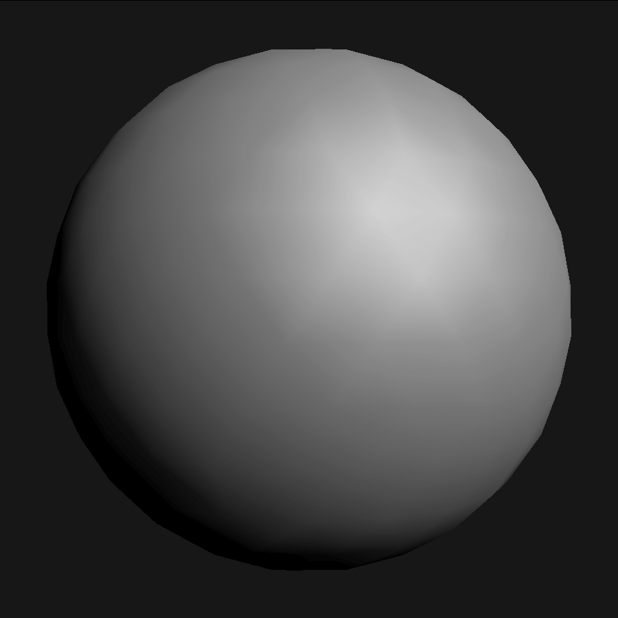 rendered sphere