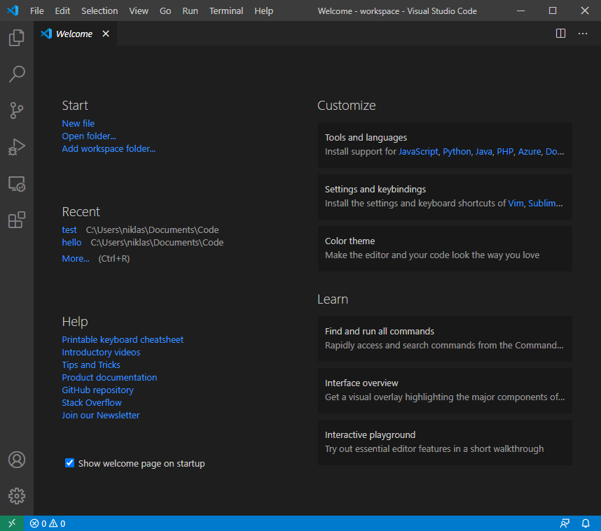 Installera Python på Windows